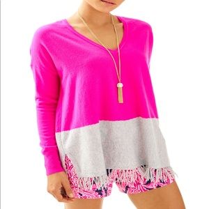 Lilly Pulitzer 🏝 Luxe Palm Beach Cashmere Pullovr